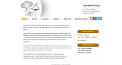 Desktop Screenshot of desigrillandpizza.com