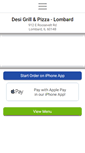 Mobile Screenshot of desigrillandpizza.com